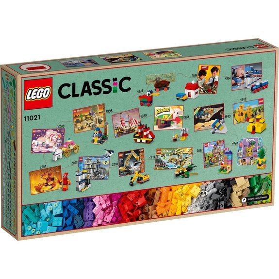 90 ans de jeu LEGO Classic 11021