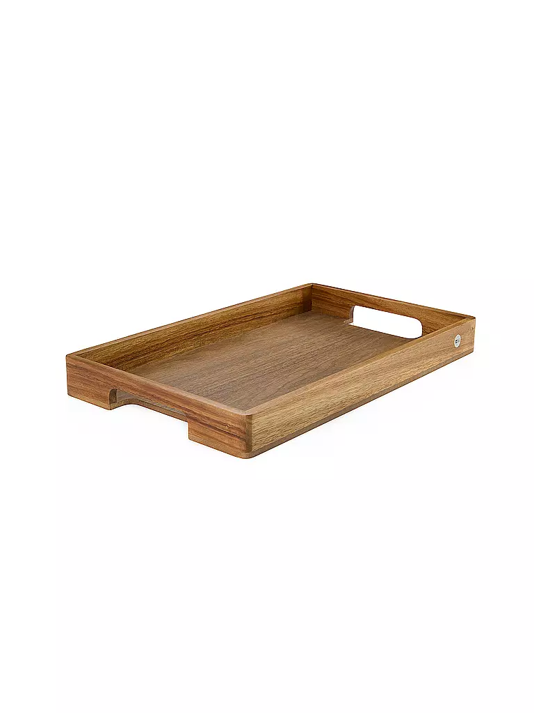 AD HOC Serviertablett SERVE 50x30cm Akazie / Walnuss braun
