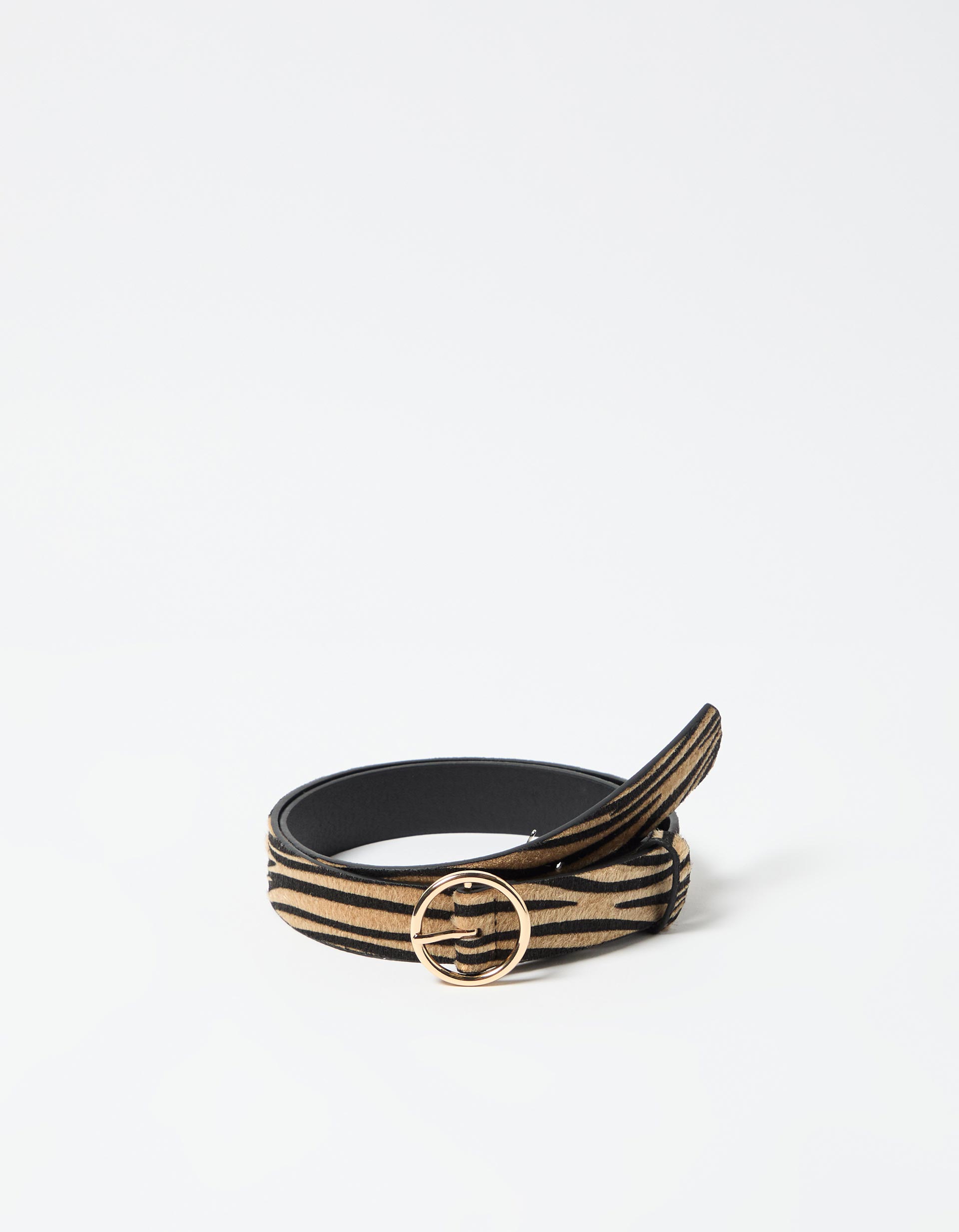 Cinto Animal Print, Mulher, Bege