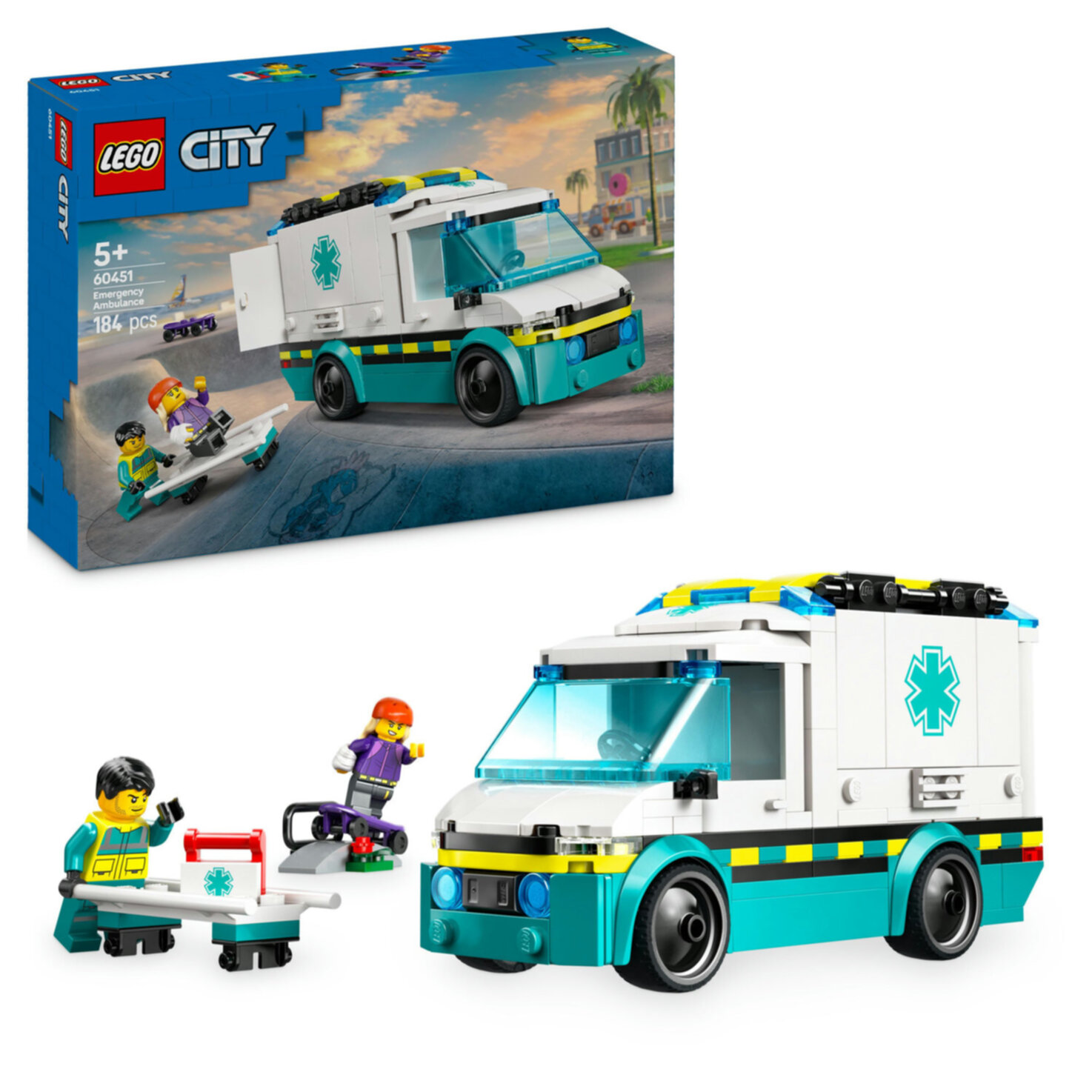 LEGO® City 60451 Rettungswagen ab 5 Jahren