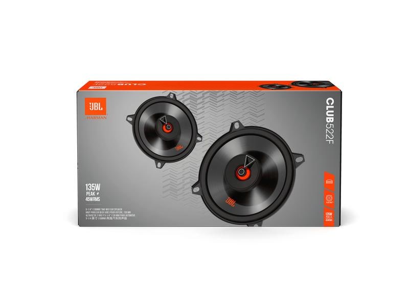 JBL Car 2-Weg Lautsprecher Paar Club 522F Car Hifi Lautsprecher