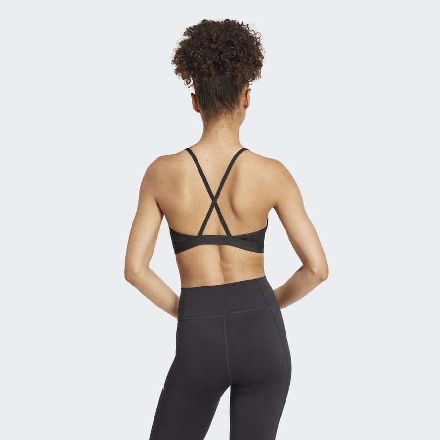 Adidas Aeroreact Big Logo Graphic Bra