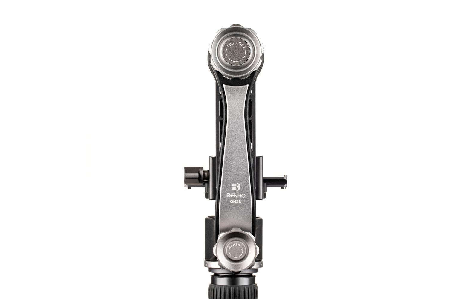 Gimbal Kopf GH2N<br>Robuster Gimbal-Kopf mit vielen Funktionen, geeignet für Sport-, Action- und Wildlife-Aufnahmen