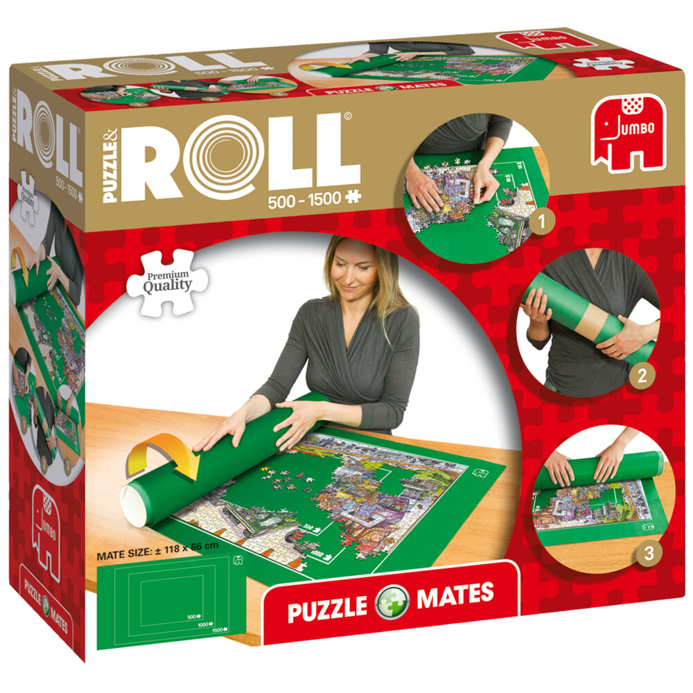 Jumbo Puzzle & Roll Up Tot 1500 Stukjes