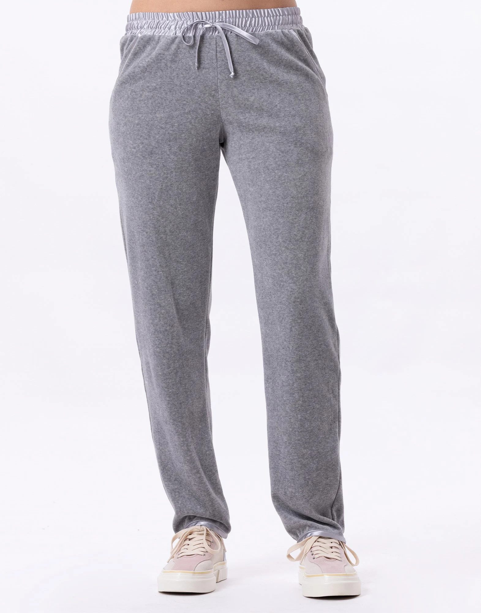 VELVET 880 - Pantalon en velours | Gris