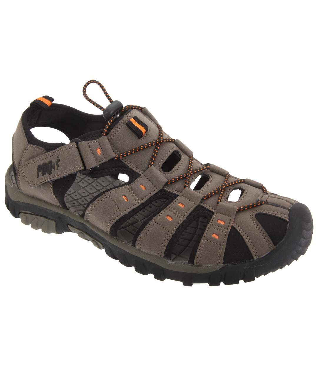 PDQ - Sandales - Homme (Taupe/Orange) - UTDF555