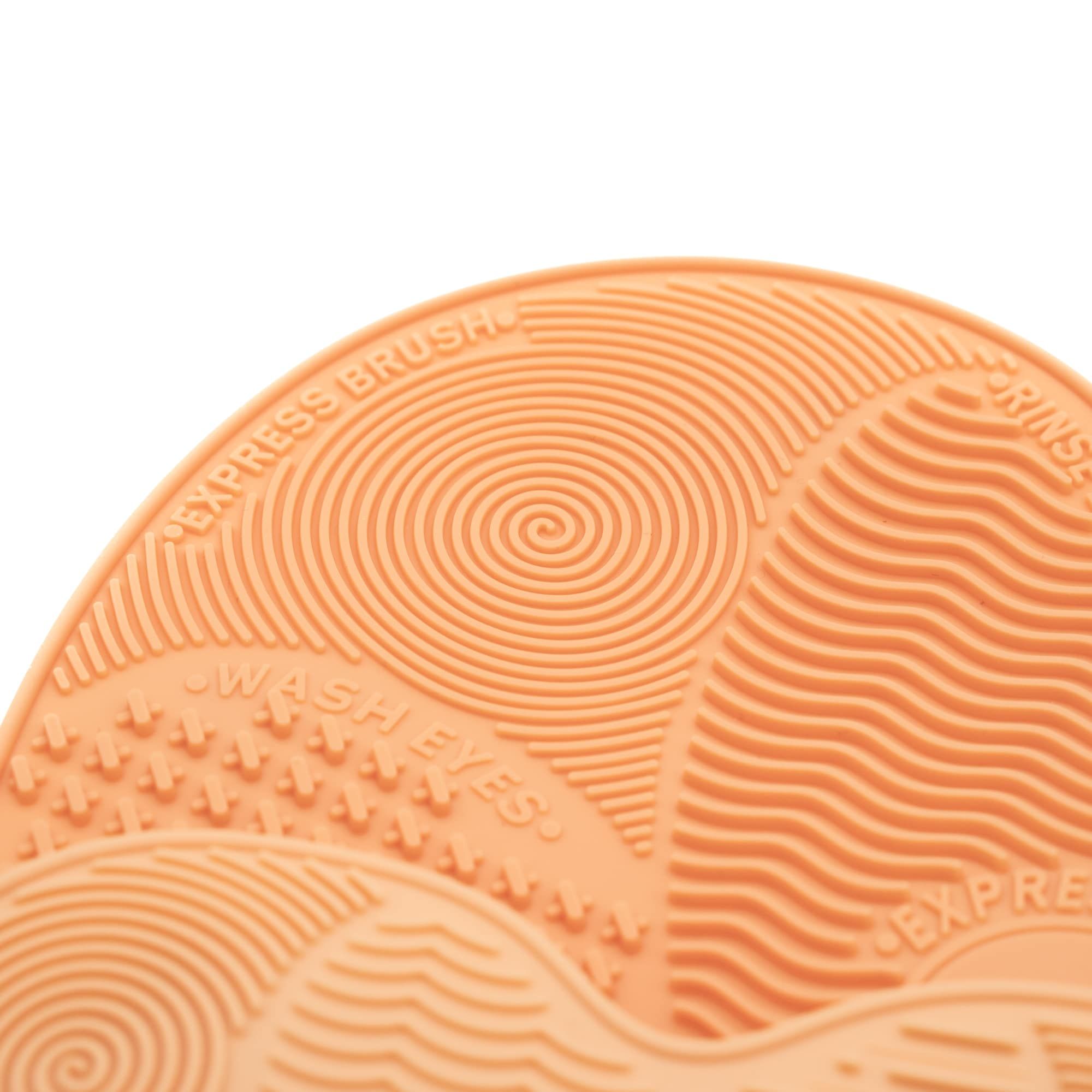 waschies Pinselreinigungsmatte “Apricot” – 2er Set