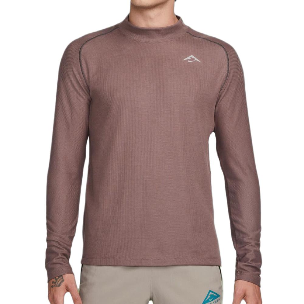 Nike T-shirt Manches Longues Marron Homme Nike FB8597