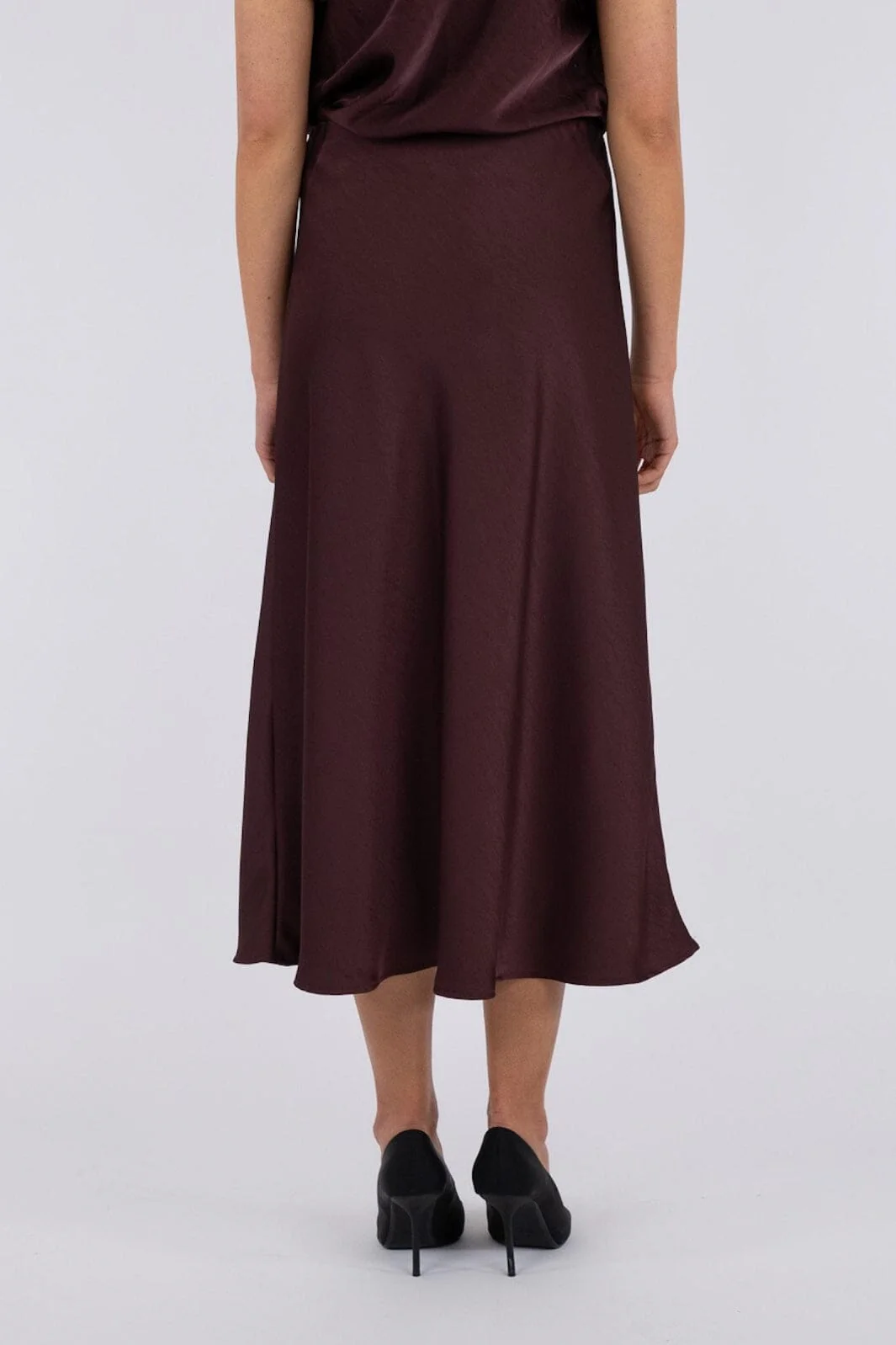 Neo Noir Bovary Skirt burgundy