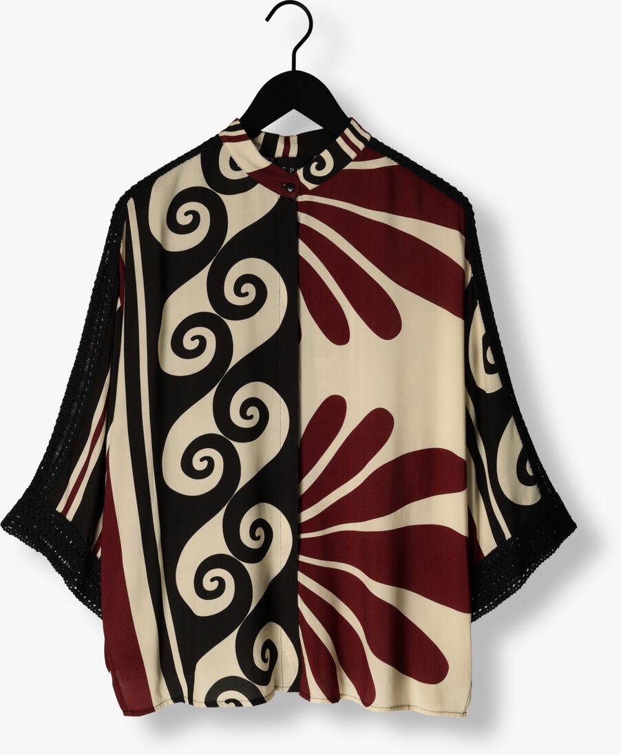 ACCESS multi access blouse printed shirt with contrastic detail