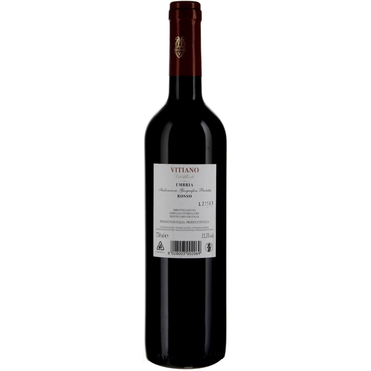 Umbria IGP Rosso Vitiano Falesco -75cl