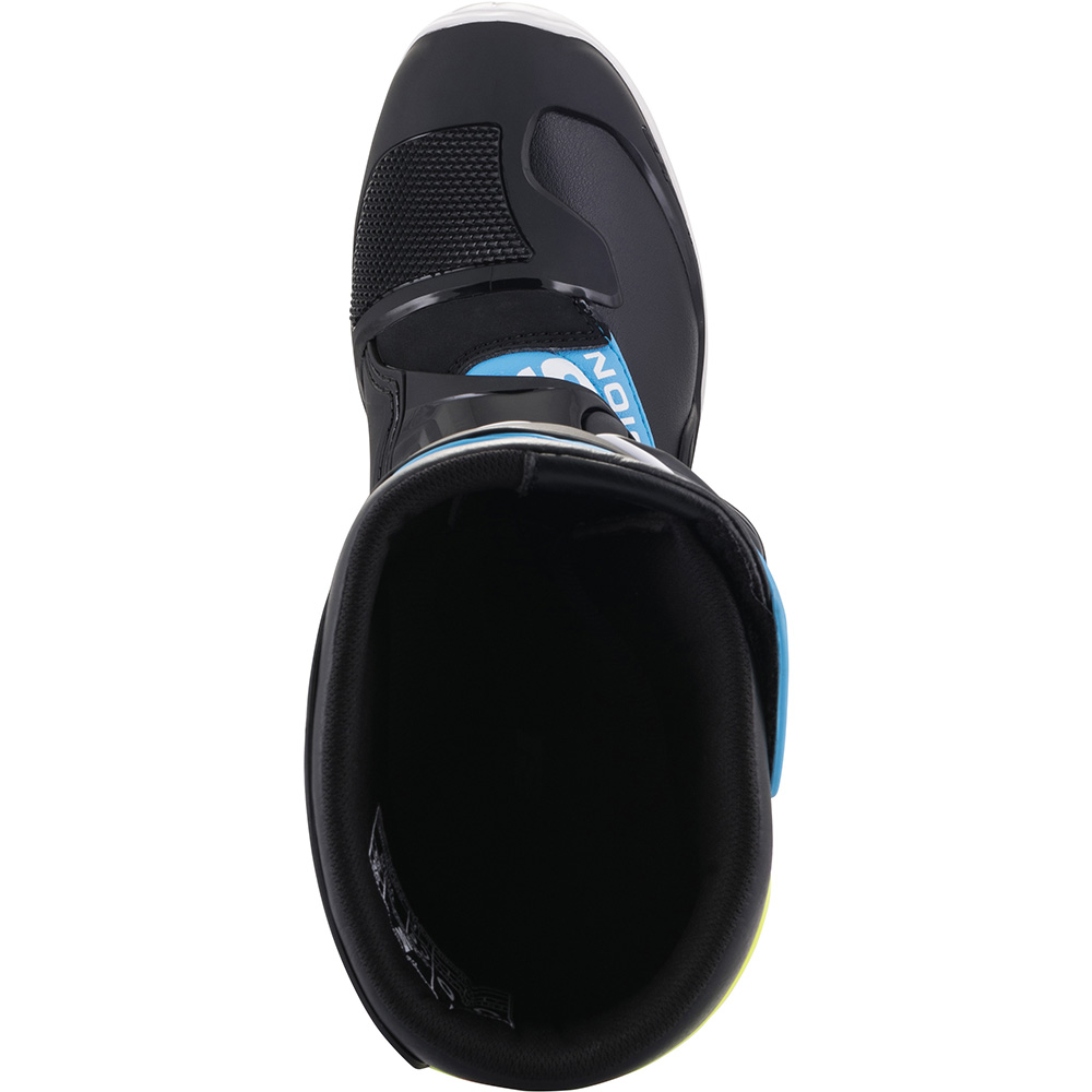 Alpinestars - Bottes enfant Tech 3s Youth - 2020 Noir / Jaune fluo / Rouge fluo / Bleu