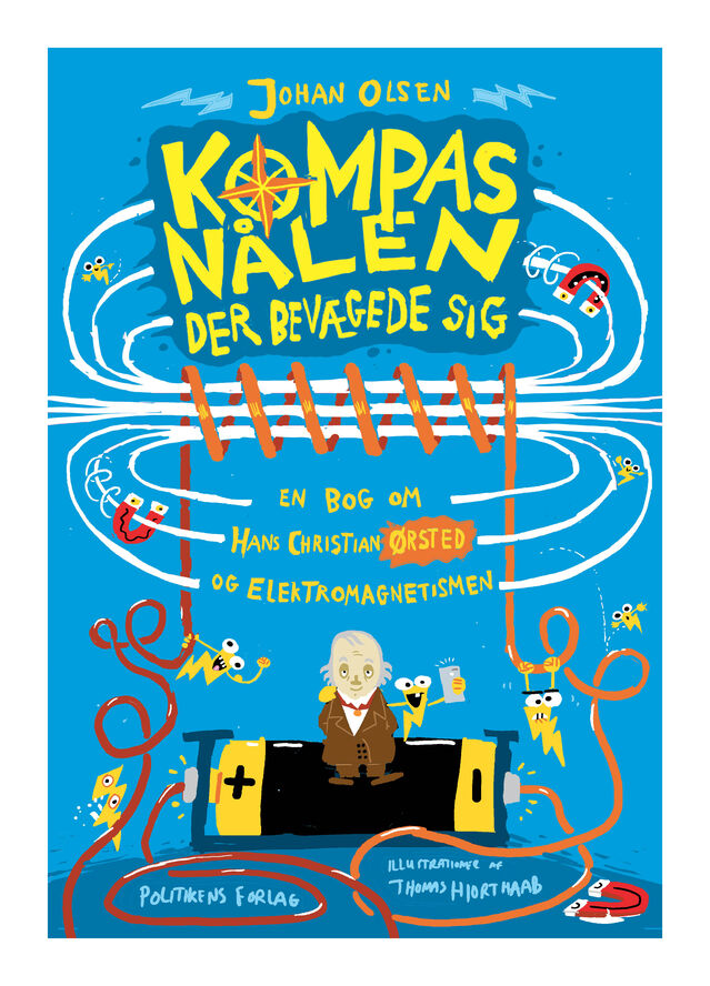 Bøger Kompasnålen der bevægede sig Blå & gul