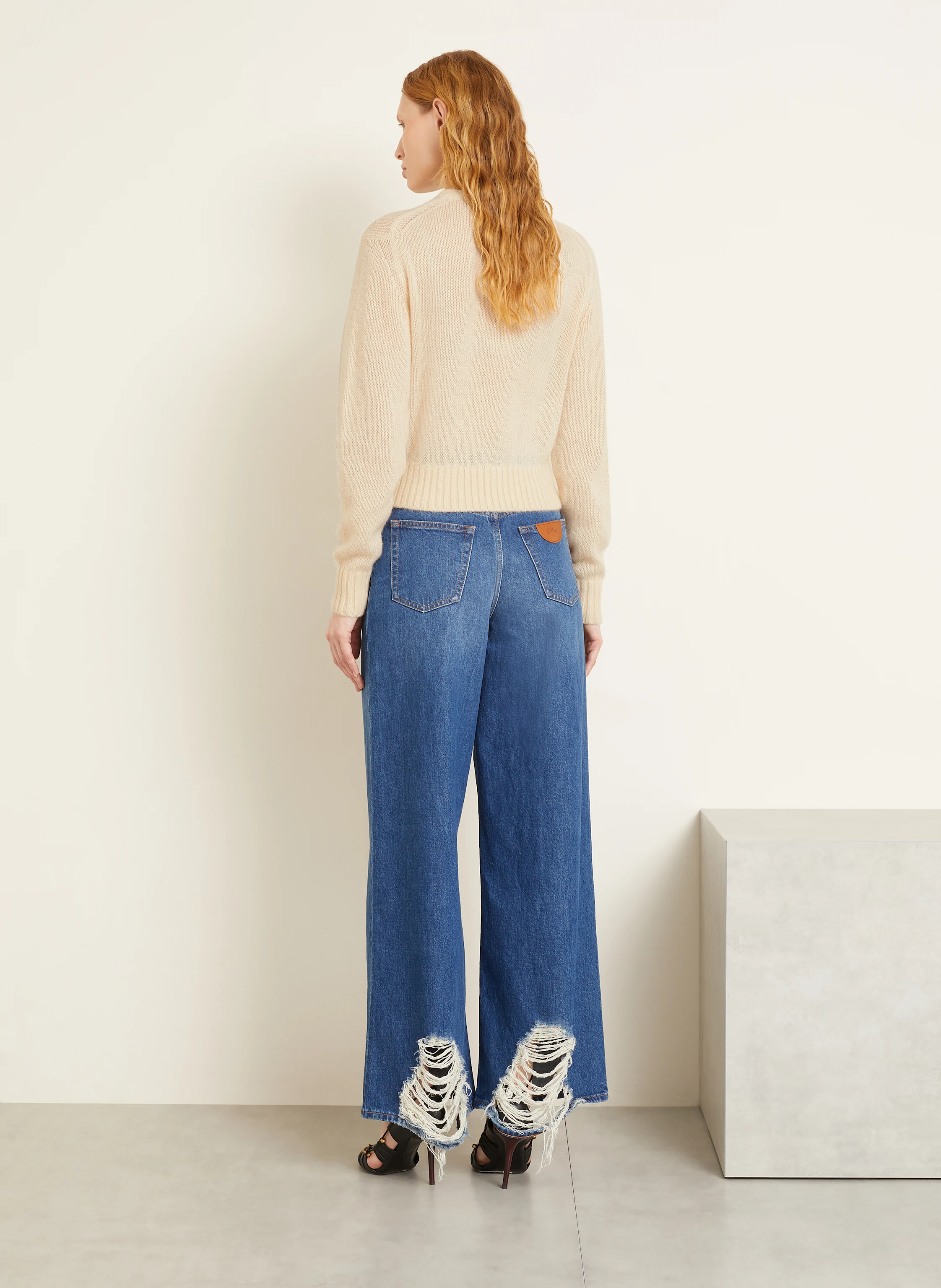Chloé Pullover mit Alpaka und Seide
