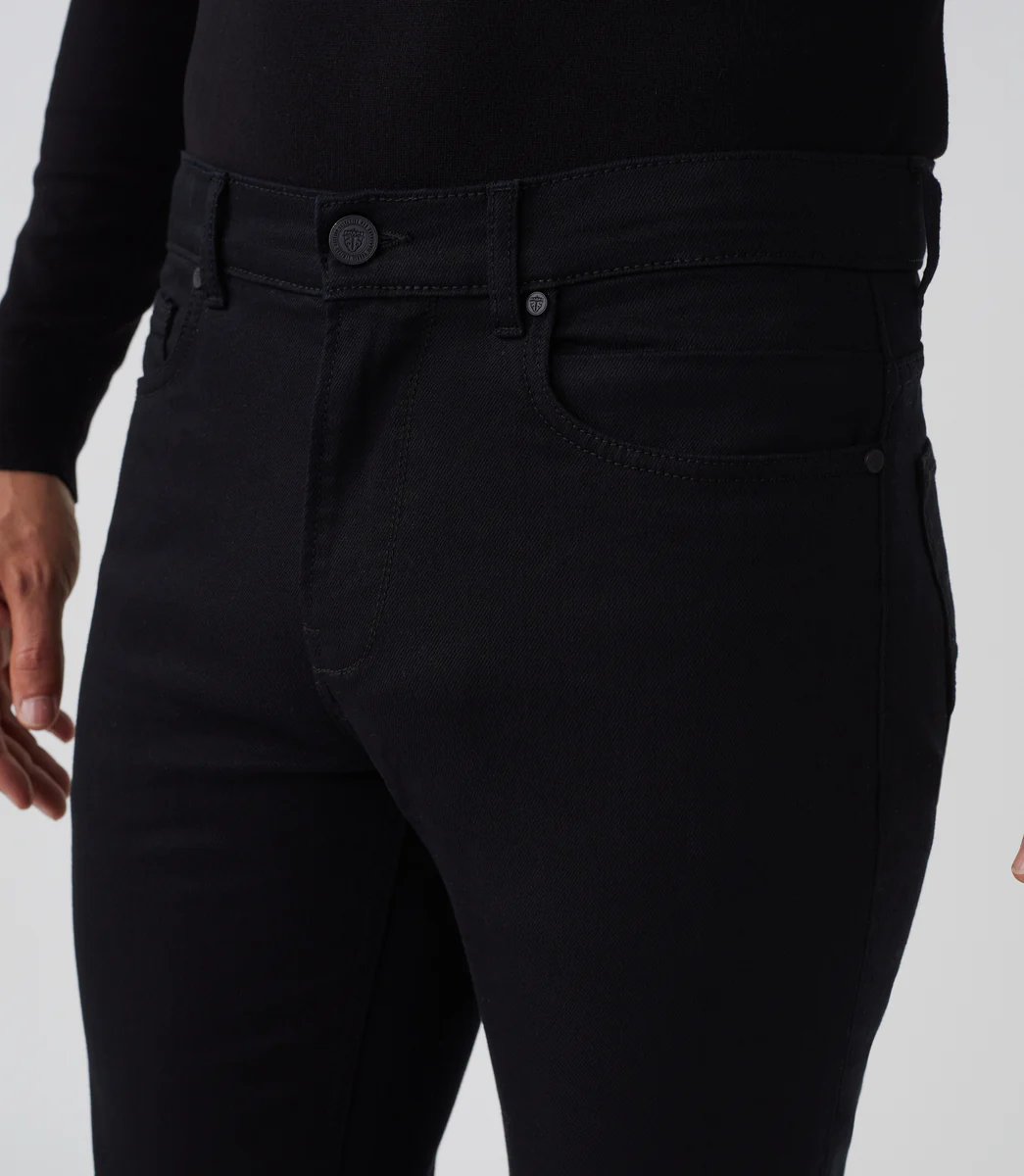 Jean slim hydroless noir 