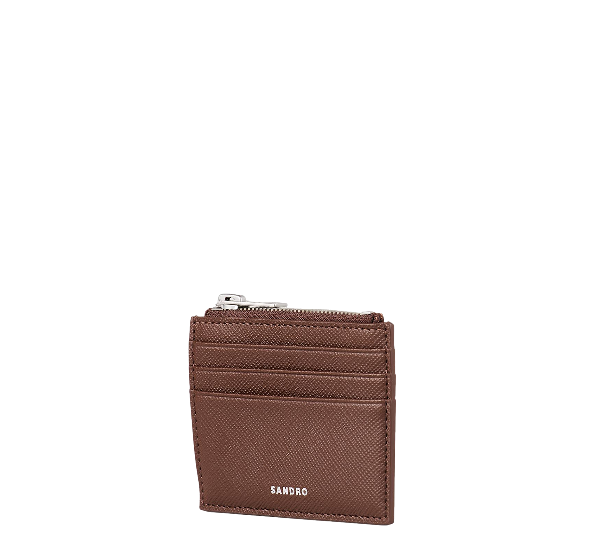 Porte-cartes en cuir | Marron