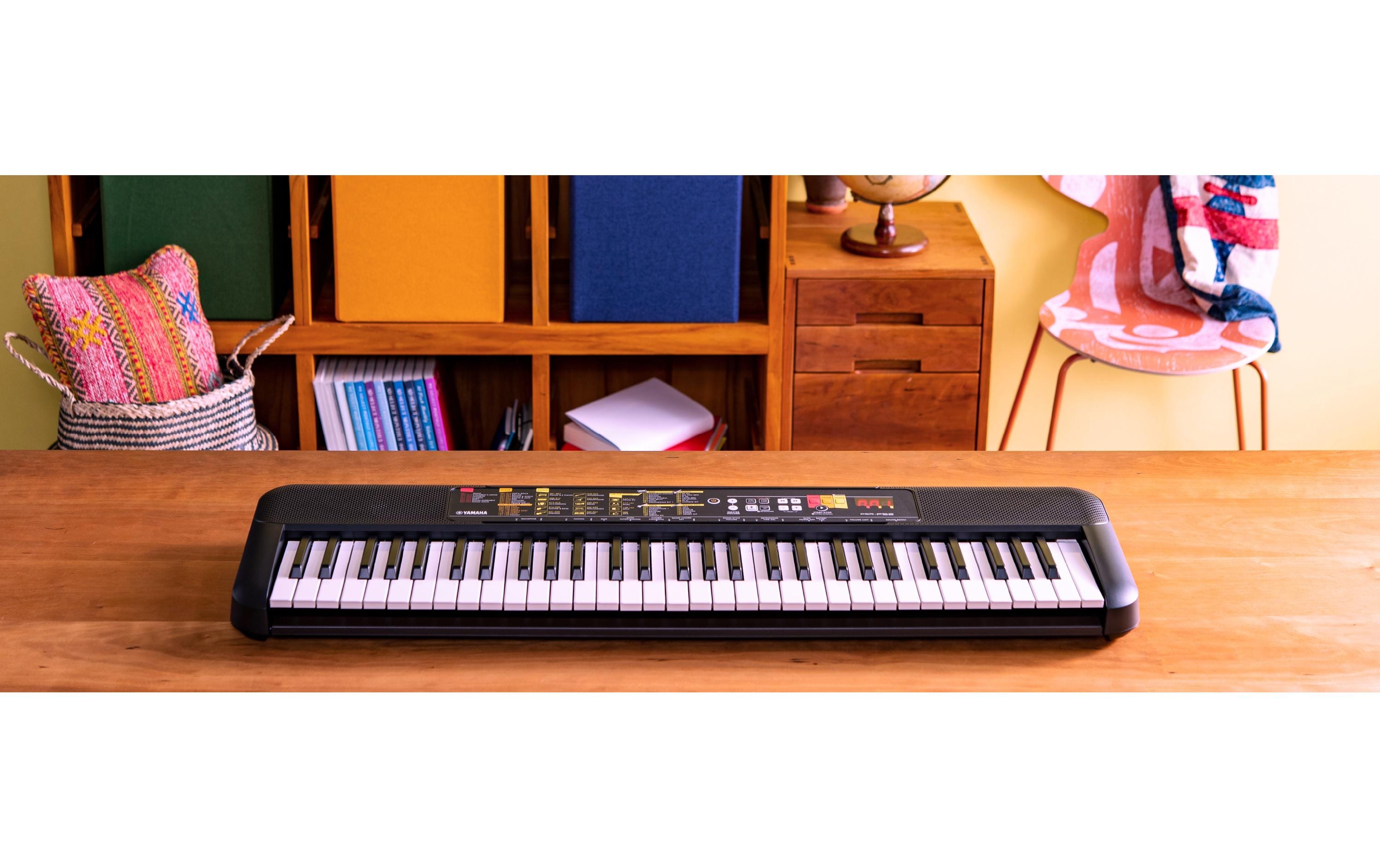 Keyboard PSR-F52<br>Tragbares Keyboard für den Einstieg in die Musik