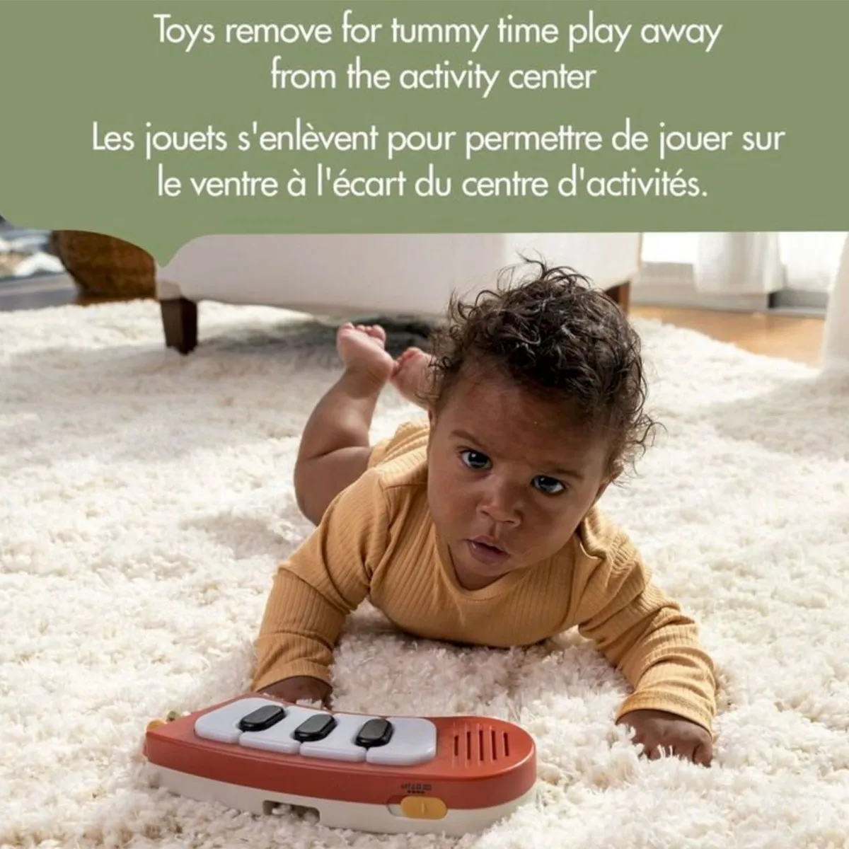 Tiny Love Exerciseur Centre d'Activités Stationnaire 5-en-1 Here I Grow - Boho Chic