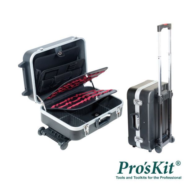 Pro's Kit Mala de Transporte de Ferramentas Troley ABS Roda/Pega TC-311
