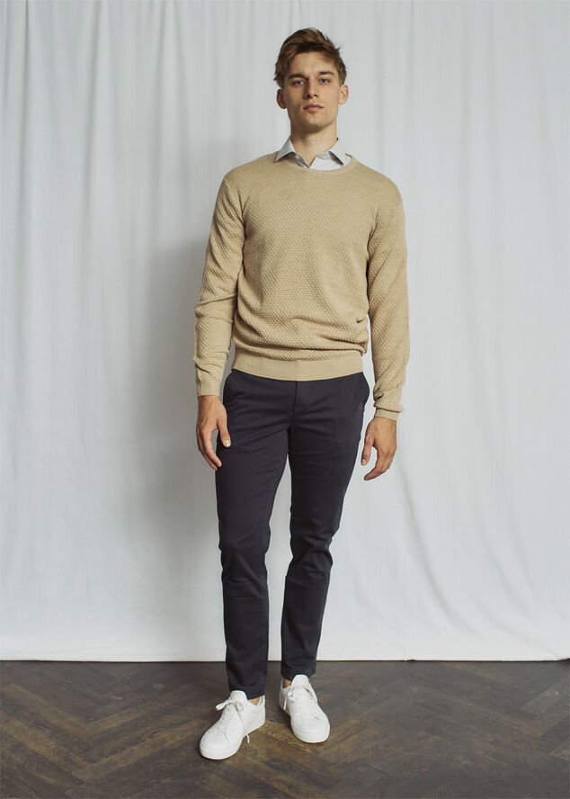Bruun & Stengade BS Irving Regular Fit Knitwear Sand