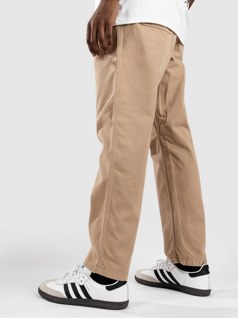 Carhartt WIP Flint Pants peanut garment dyed