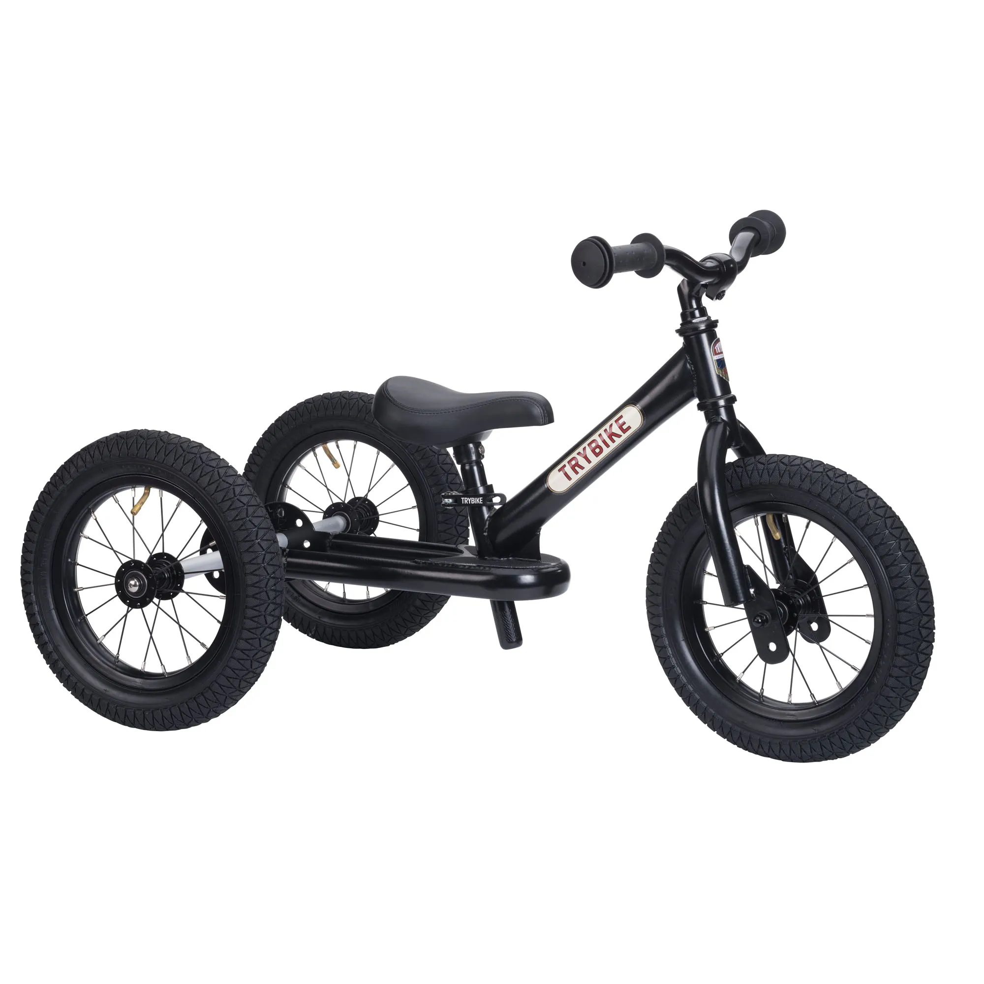 Trybike Trybike Steel Tweewieler - Zwart