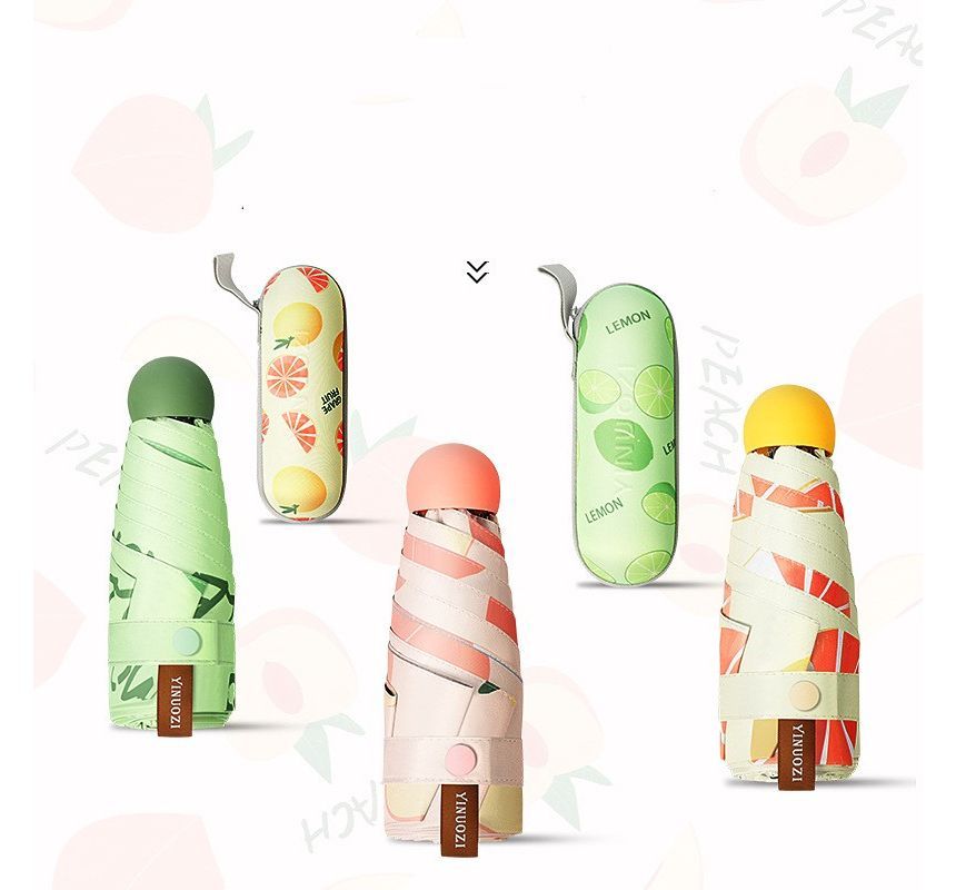 Fenmo - Fruit Compact Umbrella (diverse ontwerpen)