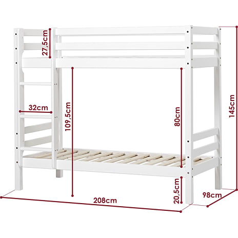 Spiloppe køjeseng 101x208 cm - Ridder