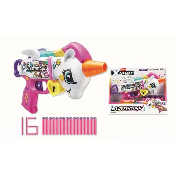 Dartpistol Zuru X-Shot Blastercorn Unicorn