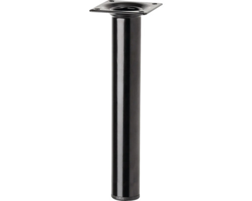Tarrox ronde tafelpoot Ø 30 x 100 mm, zwart