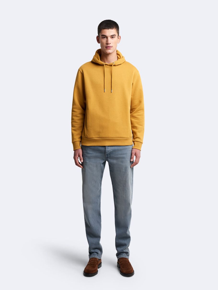Sweat à capuche uni