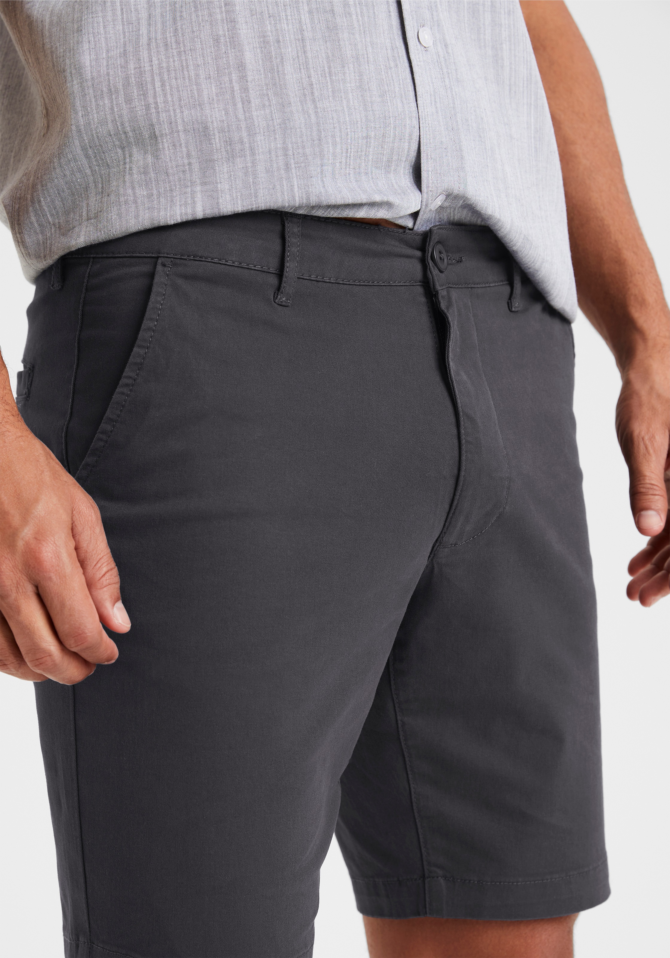 H.I.S Chinoshorts »regular-fit«  Shorts aus elastischer Baumwoll-Qualität