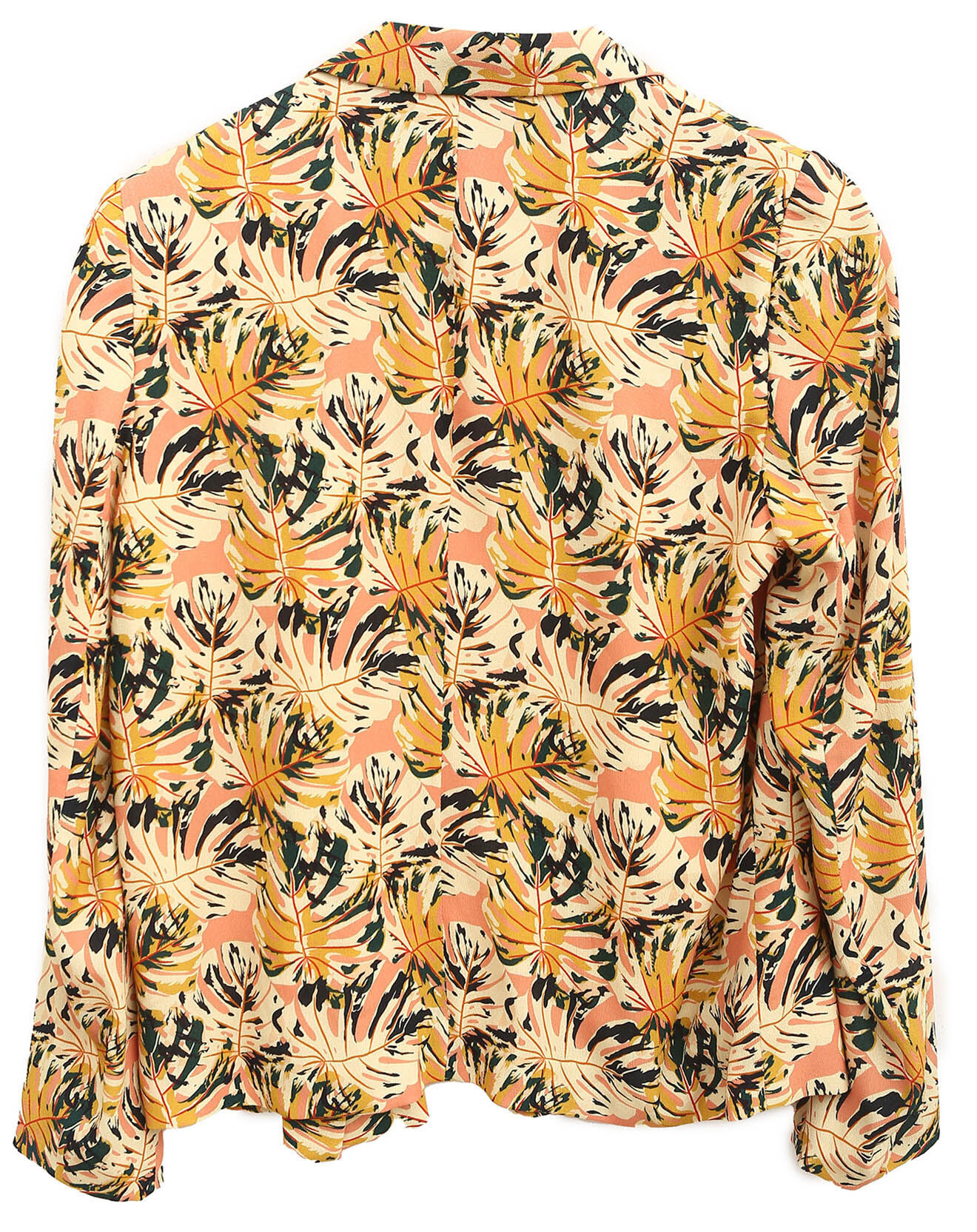 See u Soon Veste Anna imprimée jaune/orange