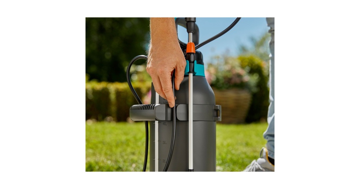 GARDENADrukspuit 5 l Plus  (Grijs/turquoise, 11138-20)