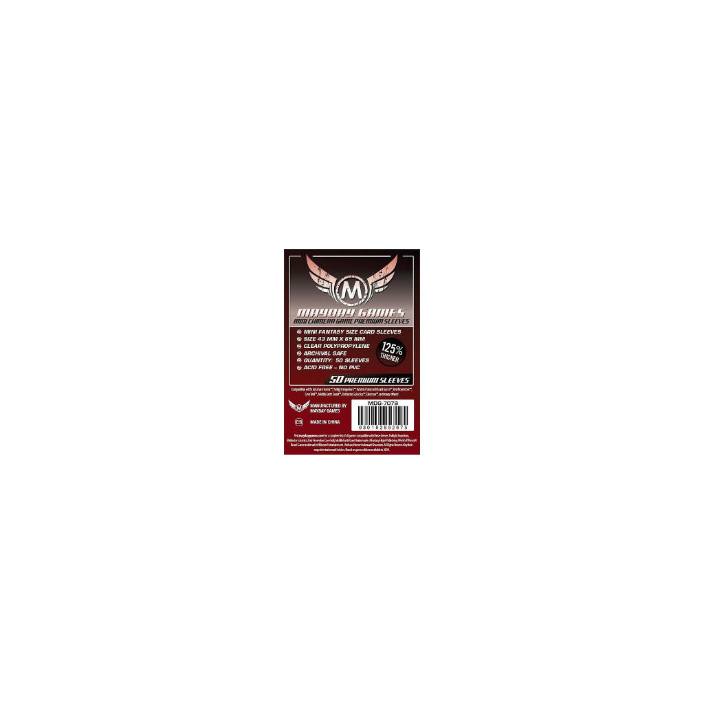 50 Protège Cartes Mini Chimera Mayday (MDG-7079)