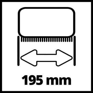 Einhell ultra borstelset voor steen- Ø115mm 2 stuks tbv de Picobella oppervlaktereiniger