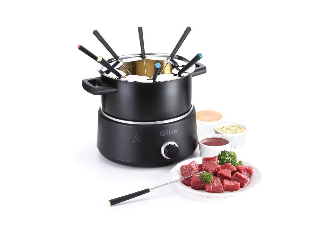 FONDUE ELÉTRICO QILIVE Q.5928 PRETO