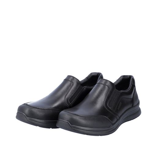 Rieker Slip-on Sko, Sort, 44