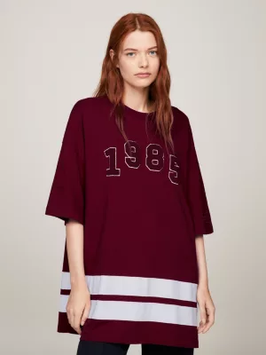 Camiseta unissex oversized com logo da Prep
