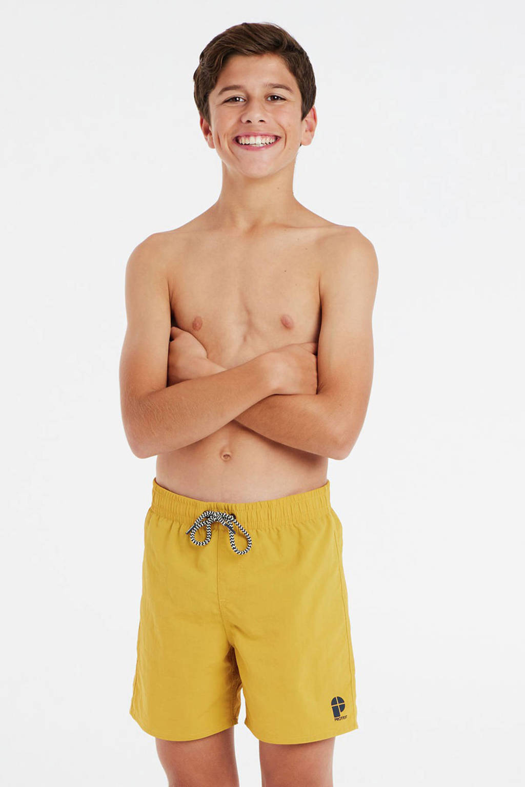 zwemshort CULTURE JR geel