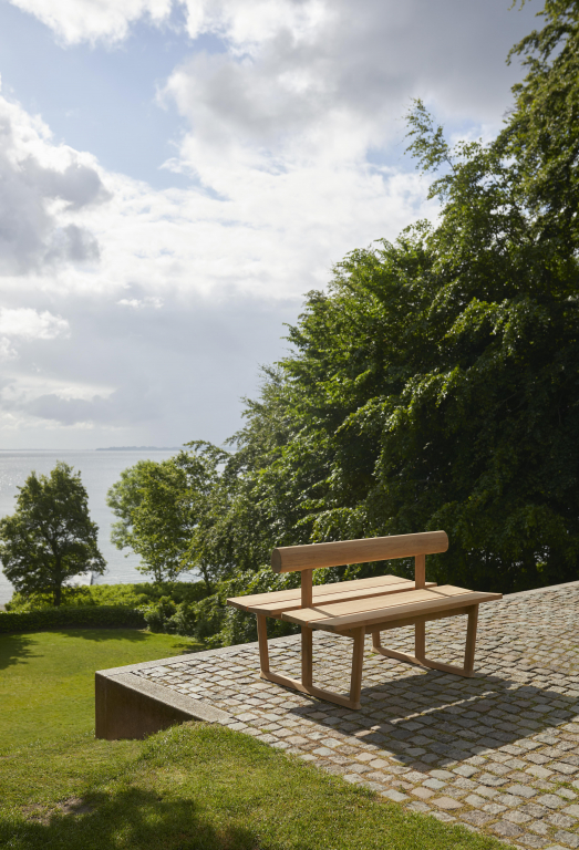 Fritz Hansen Banco Bench Double tuinbank 130