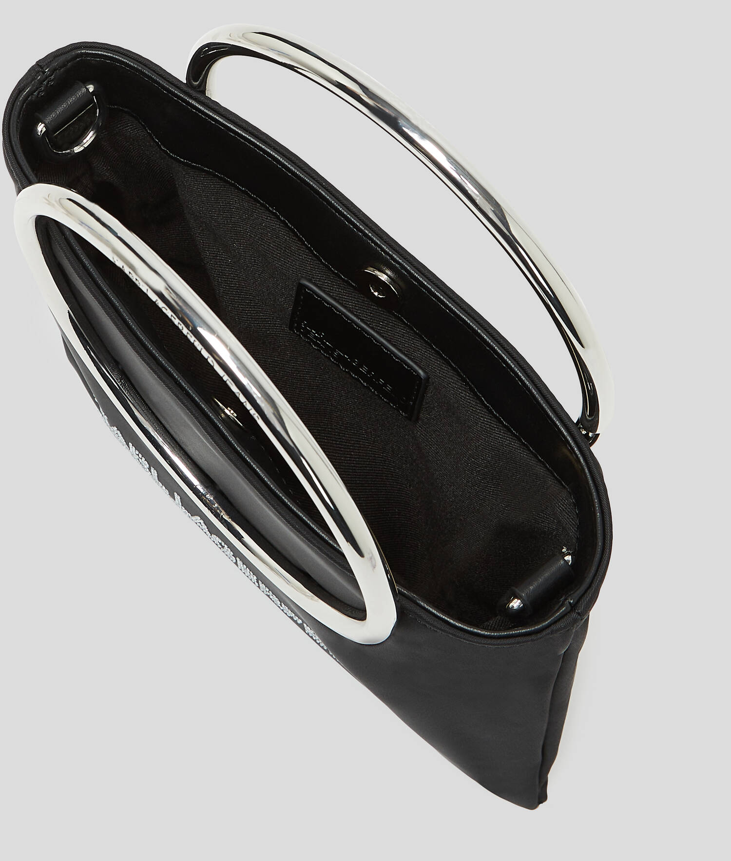 SAC DE SOIRÉE EN SATIN - Noir