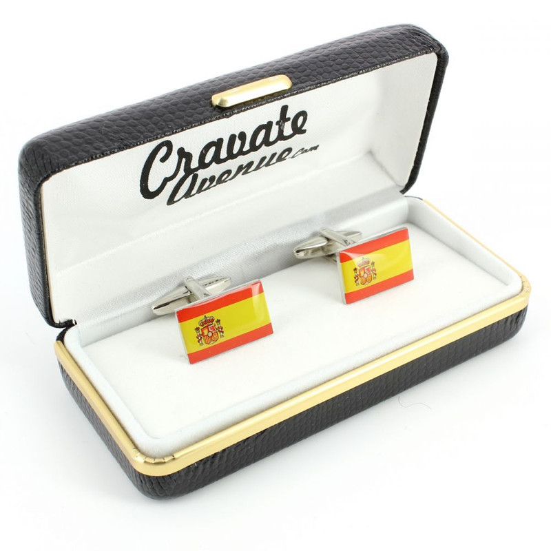 Boutons de manchette, Drapeau Espagnol