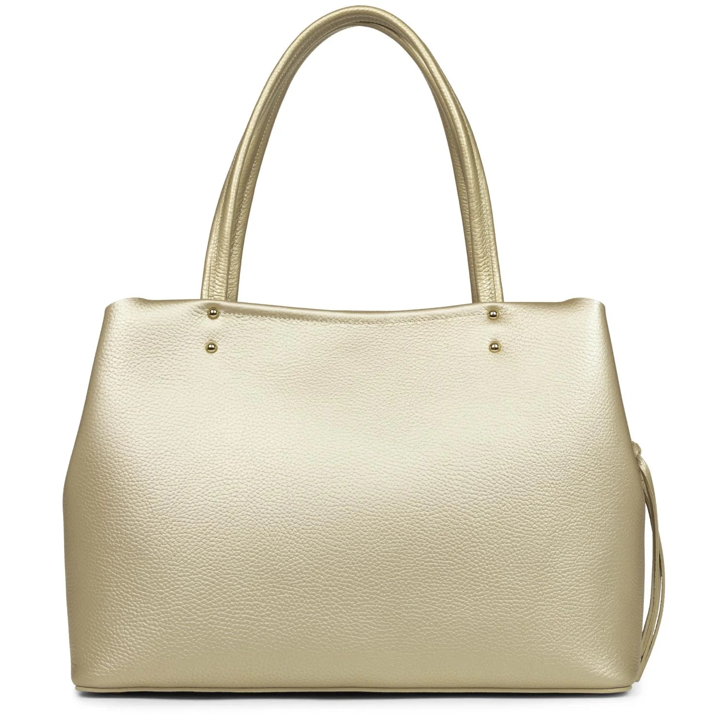 Foulonné Double-Grand sac cabas épaule