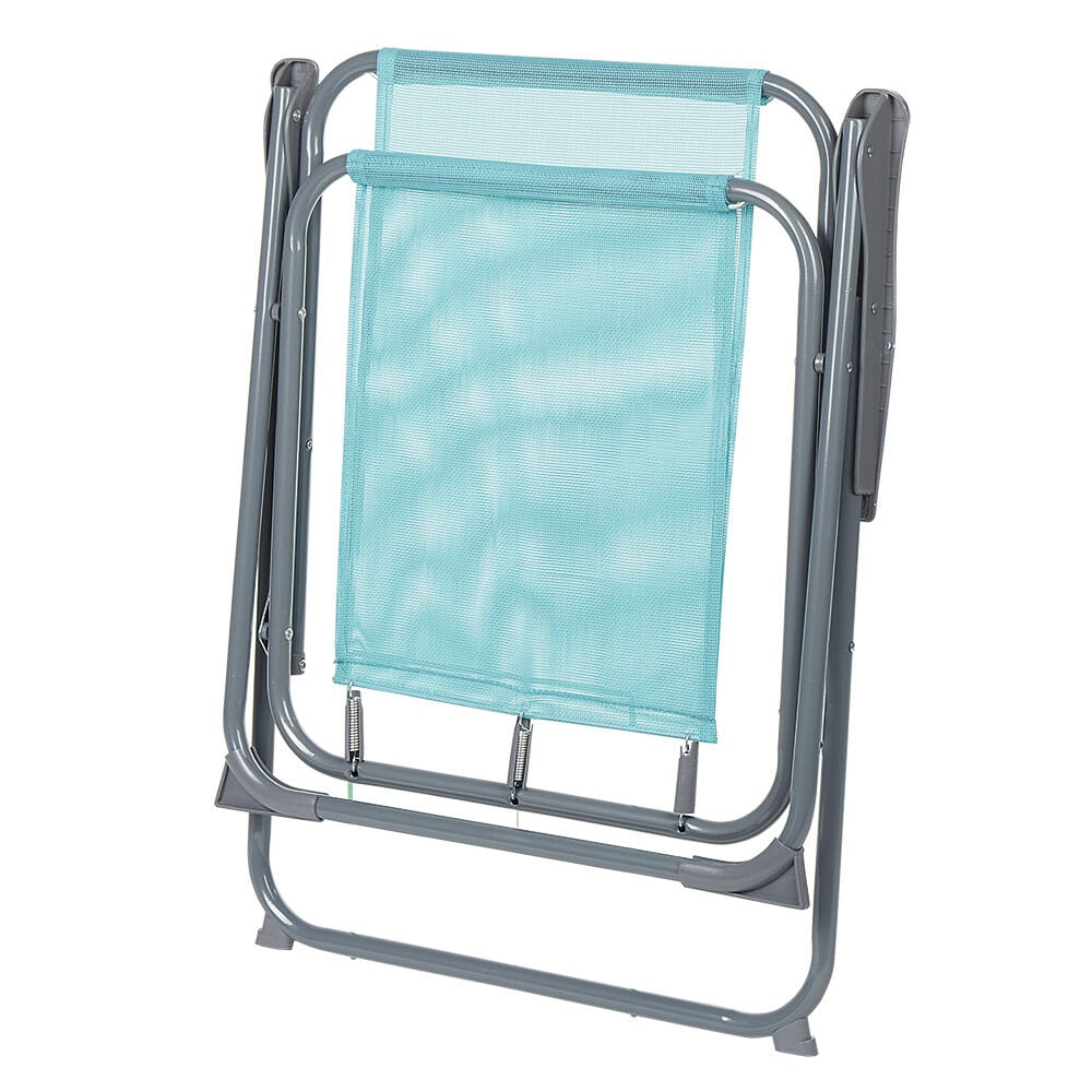 Fauteuil de camping pliant bleu