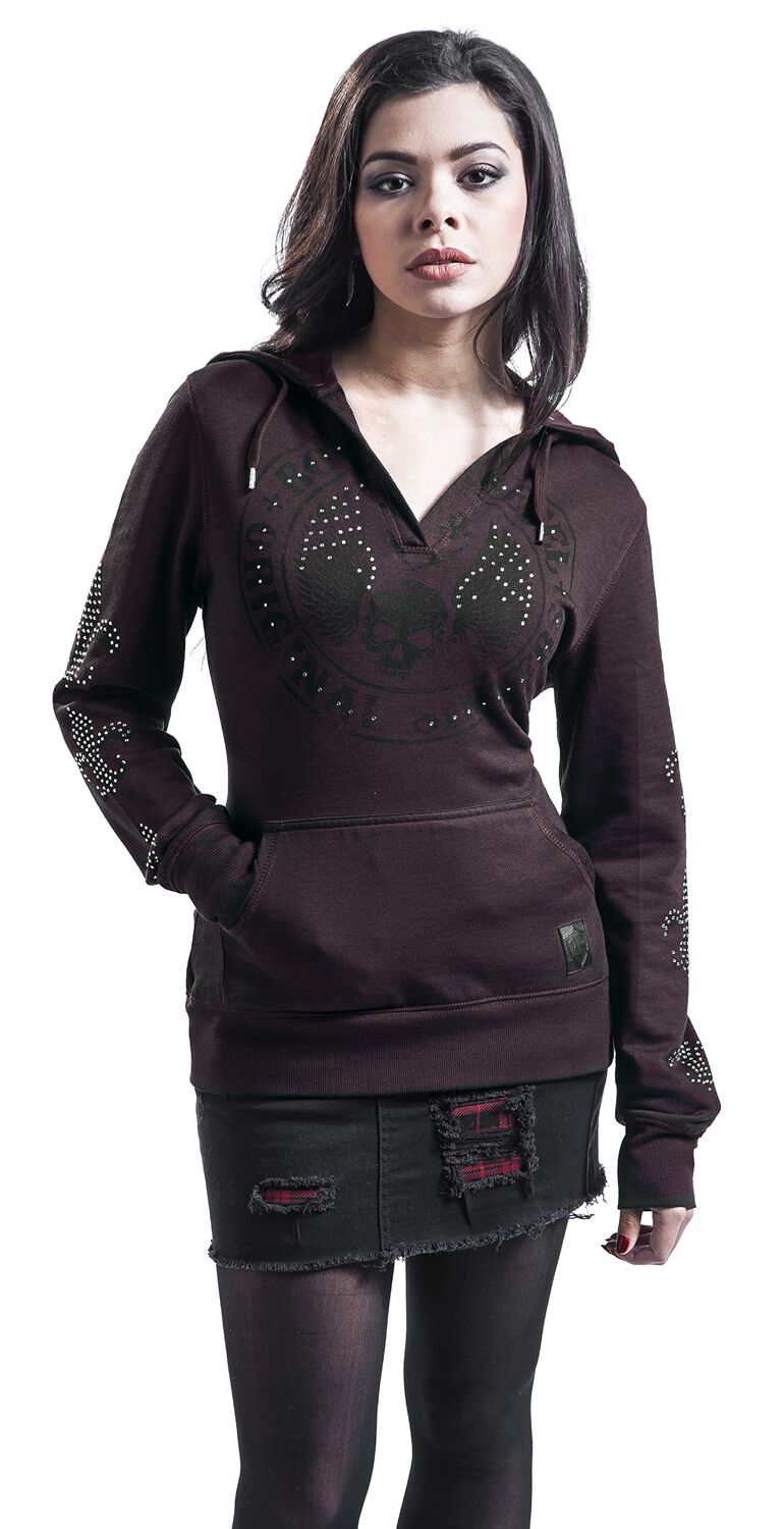 Never Regret | Rock Rebel by EMP Sweat-shirt à capuche
