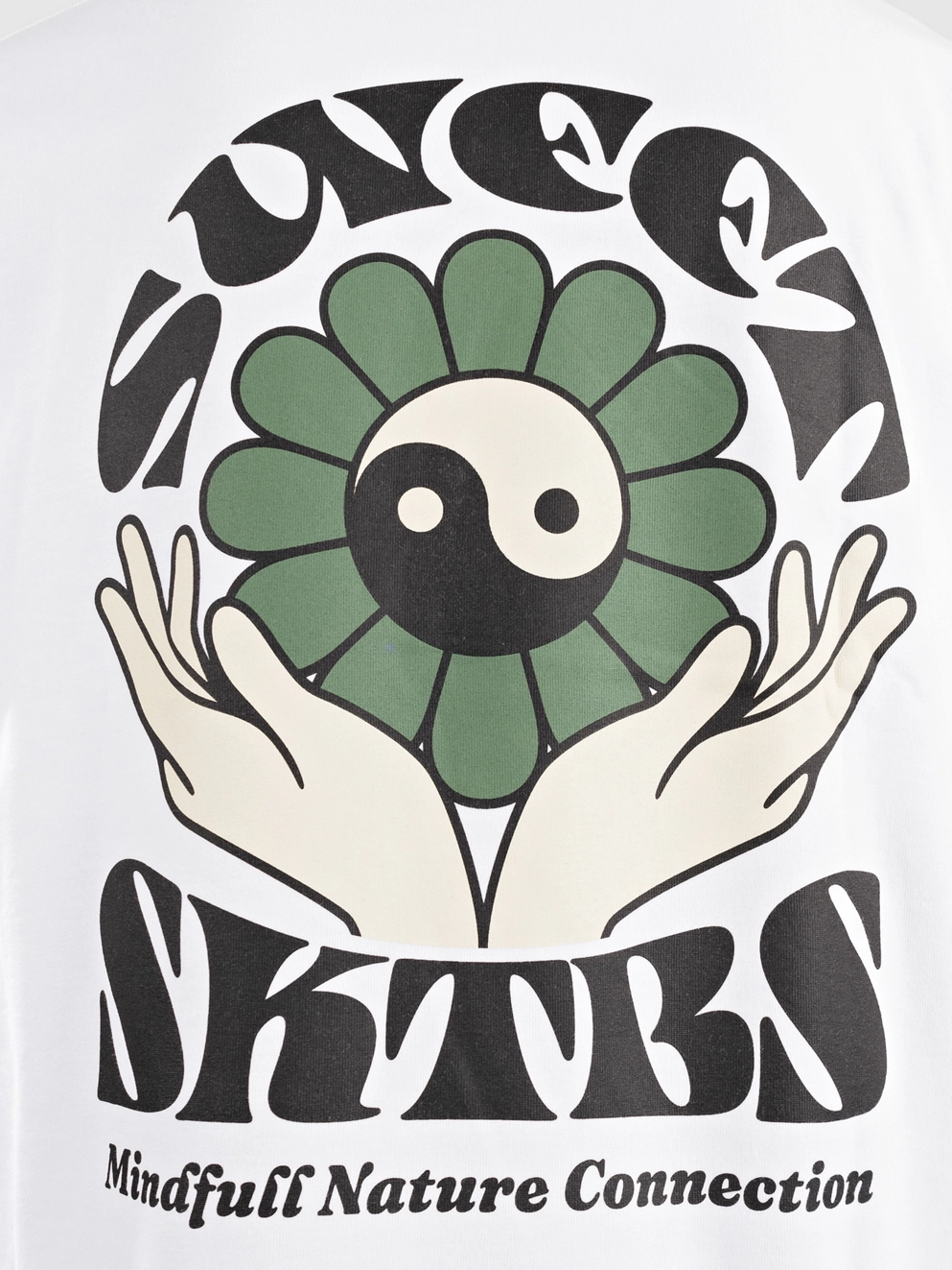 SWEET SKTBS Loose Hands T-Shirt white