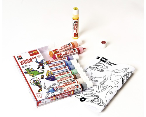 Marabu KiDS Window Color assorti 10x 25ml