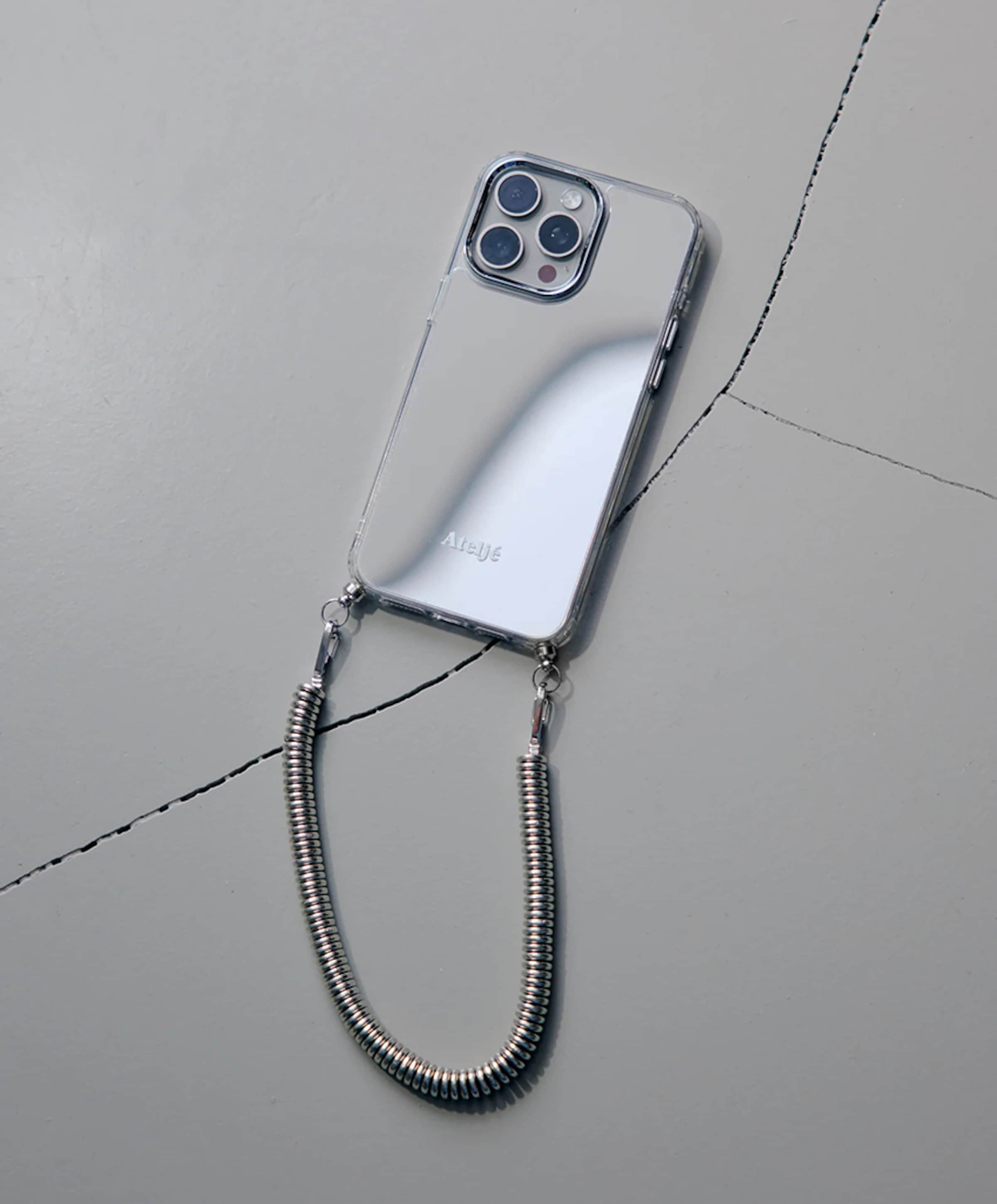 Ateljé Telefoonkoord zilver