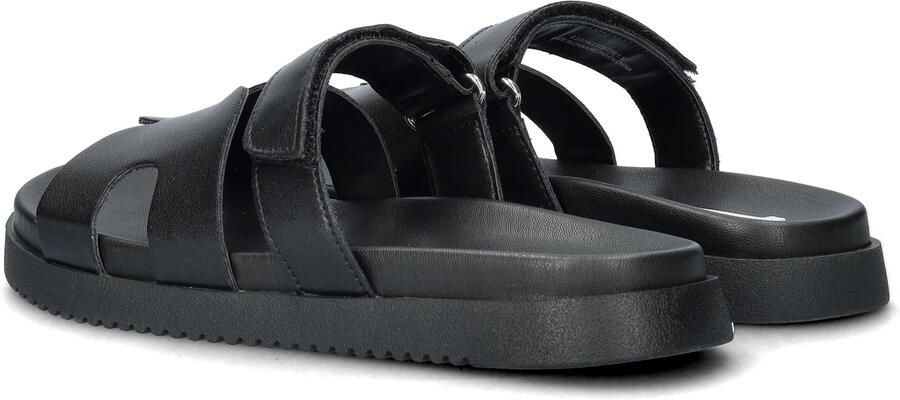 Steve Madden sandaaltjes van leer met klittenbandsluiting model 'Missile'